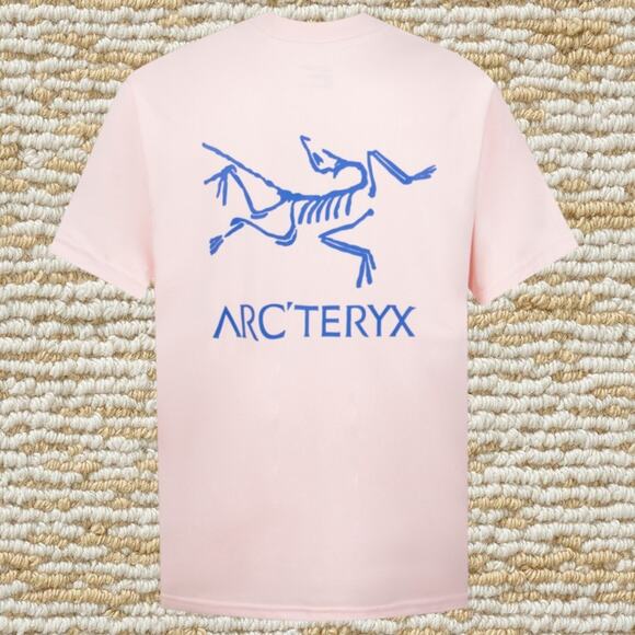 ARCTERYX SYSTEM Men's Pink Short Sleeve - Picture 1 of 4